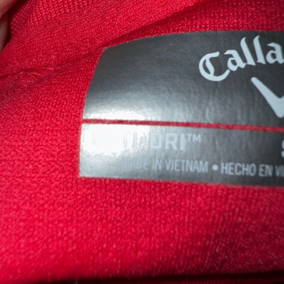 Callaway Women's Short Sleeve Opti-Dri Core Performance Golf Polo Shirt - Picture 7 of 13